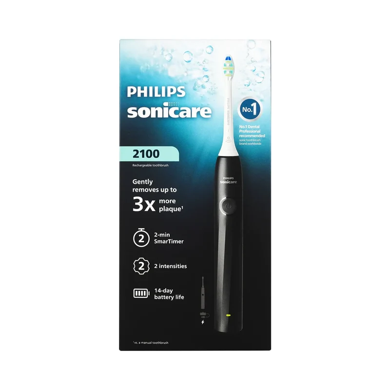 Philips Sonicare 2100 Prestige Toothbrush Black-HX4021/02