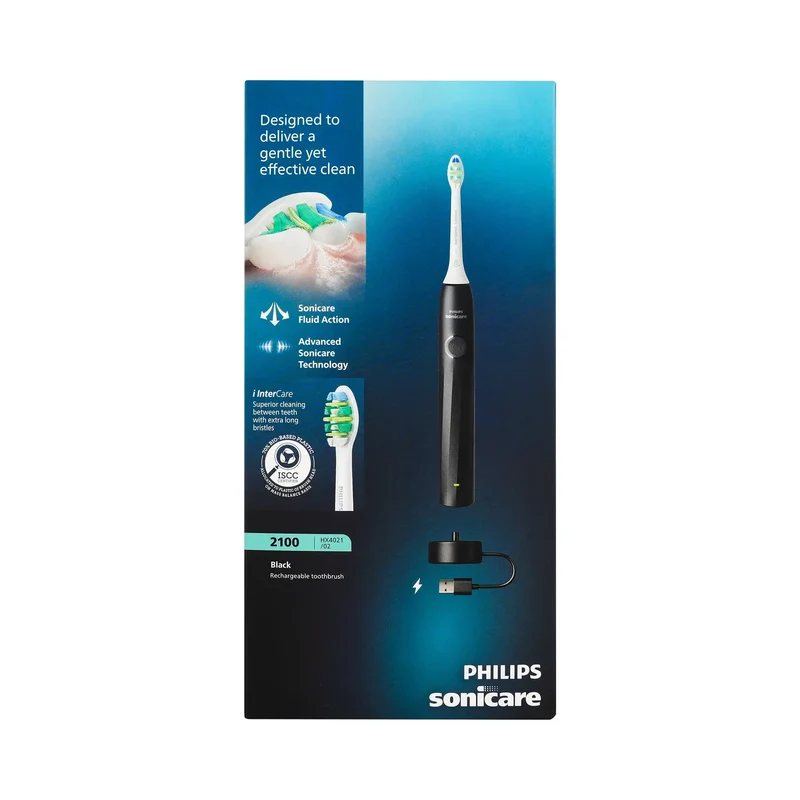 Philips Sonicare 2100 Prestige Toothbrush Black-HX4021/02