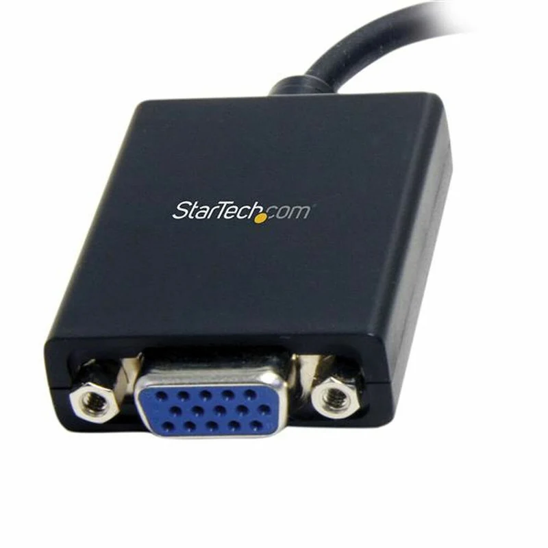 Adaptor Startech MDP2VGA Black 0,13 m