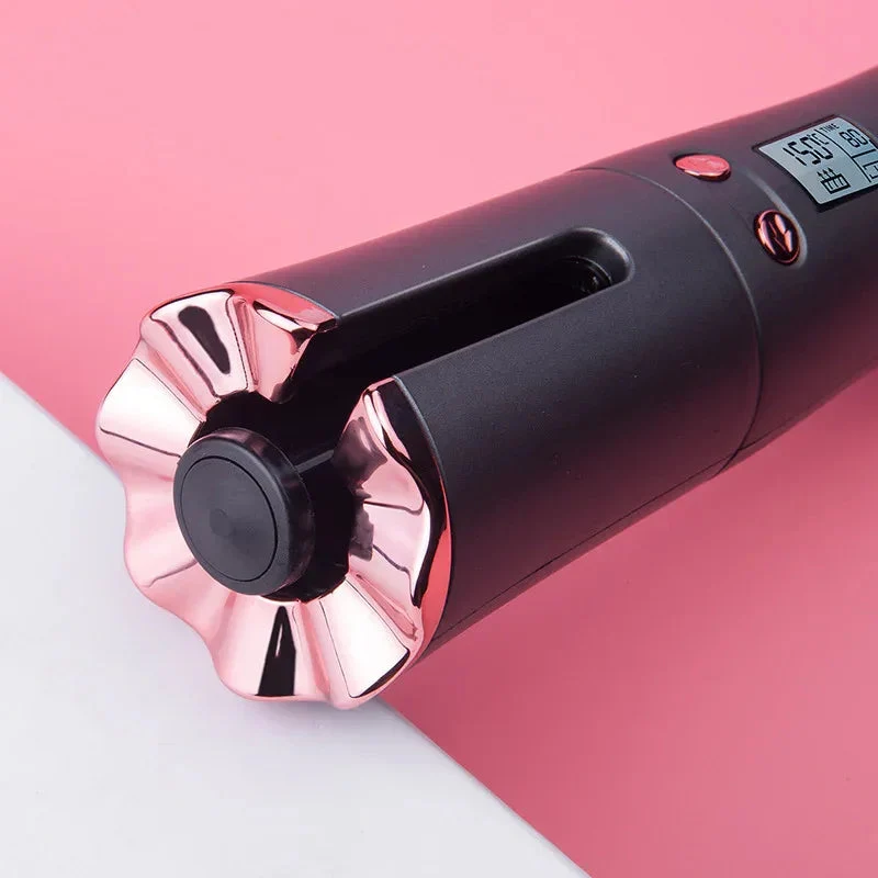 Portable Multifunctional Automatic USB Charging Smart Wireless Hair Curler Curling Iron