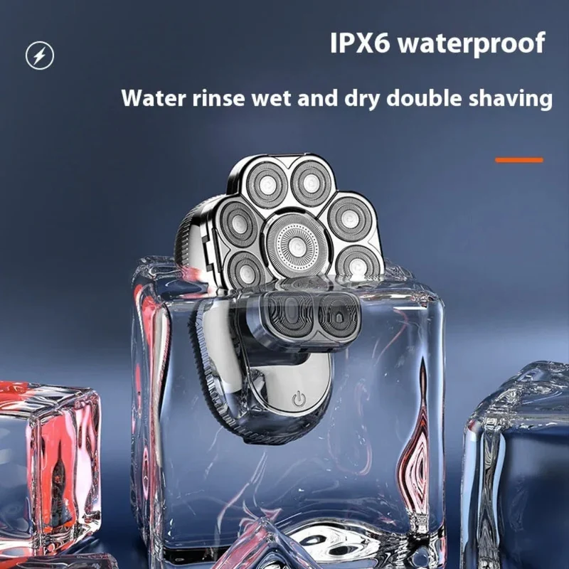 Men's Digital Display Multifunctional Electric Shaver