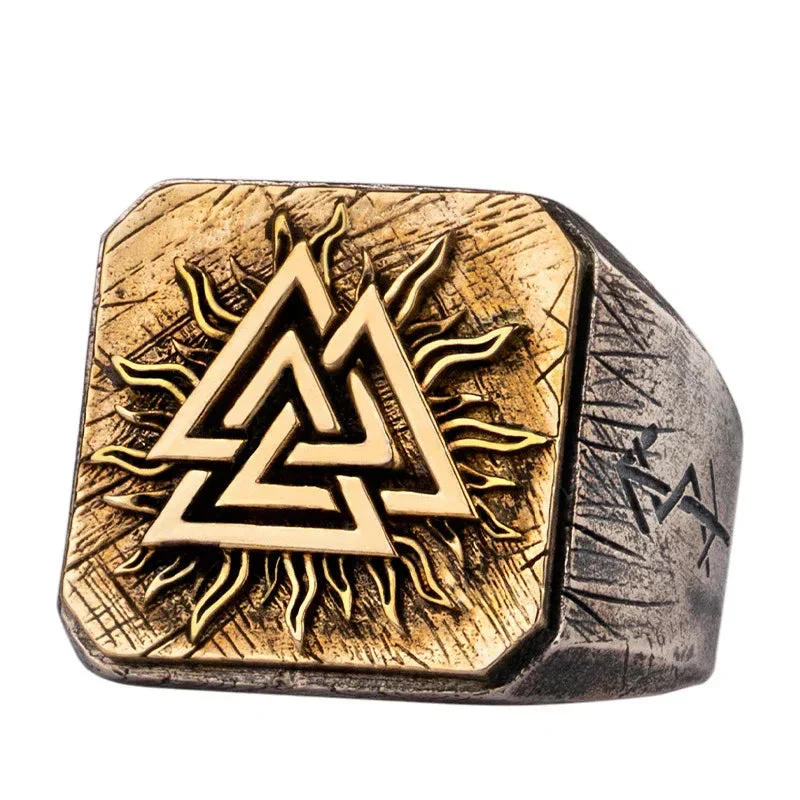 Men's Domineering Nordic Viking Ring