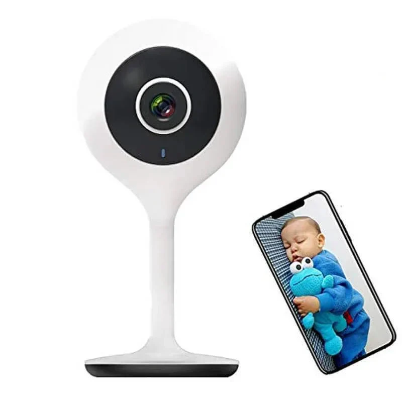 Full HD 1080p Indoor Home Mini Baby Monitor IP Camera