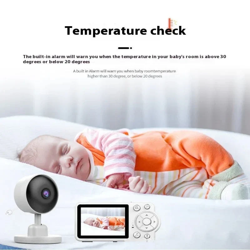 Baby And Infant Monitor Infrared Night Vision WIFI Wireless Remote Controlled Safety Product
