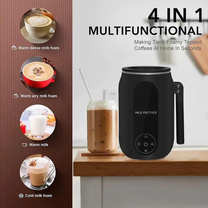 Automatic Home Use Milk Frother Hot And Cold Electric Frother
