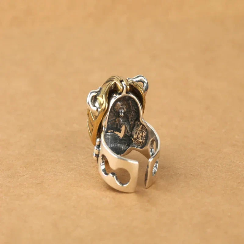 Men's Fashion Personality Gladiator Helmet Ring