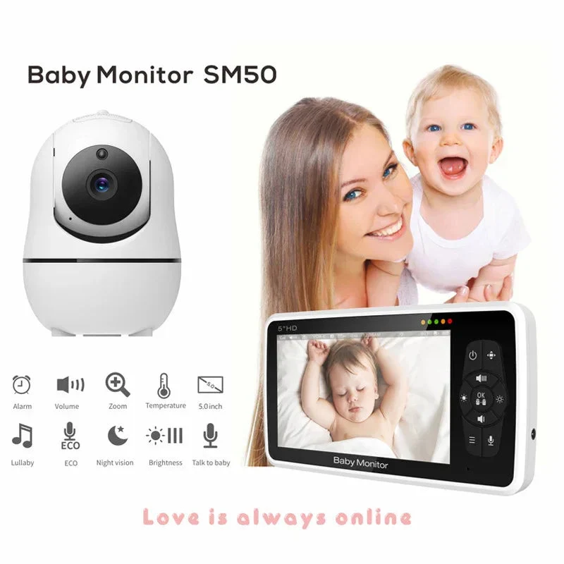 Baby Monitor HD Night Vision Wifi Wireless Camera For Monitoring And Security
