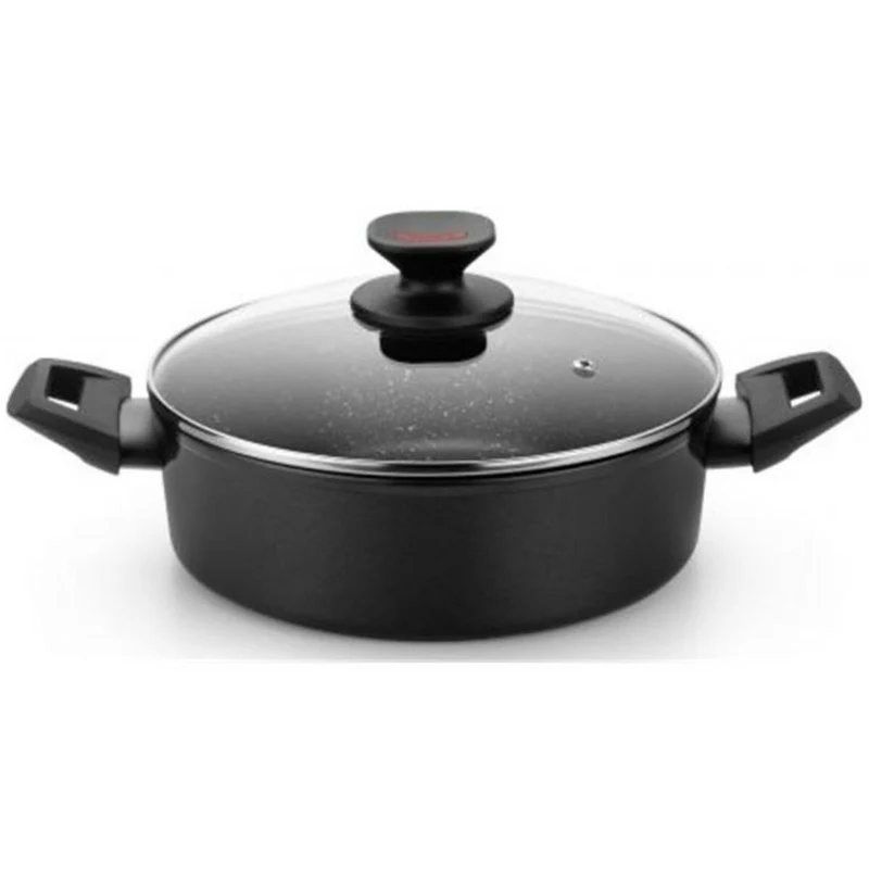 Casserole Monix TITAN ROCK Black Ø 28 cm 1 L