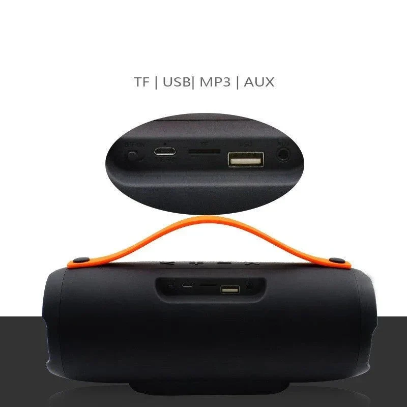 Portable Drum Card Bluetooth Speaker