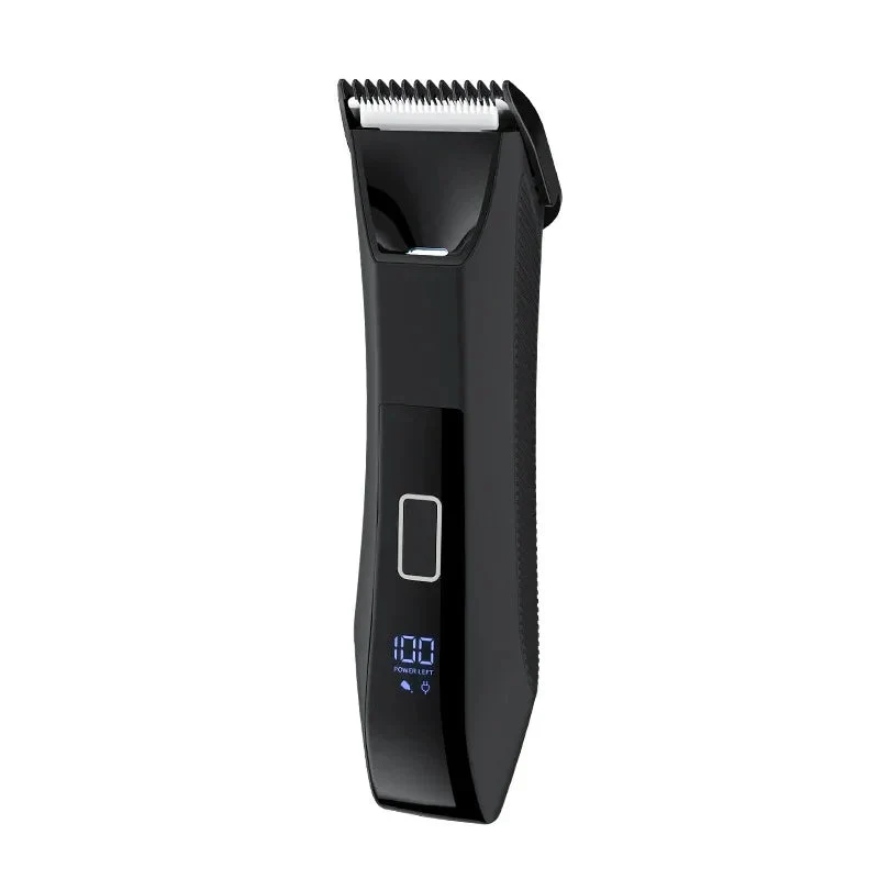 Men's Body Hair Armpit Chest Beard Private Parts Groin Pubic Hair IPX7 Waterproof Trimmer