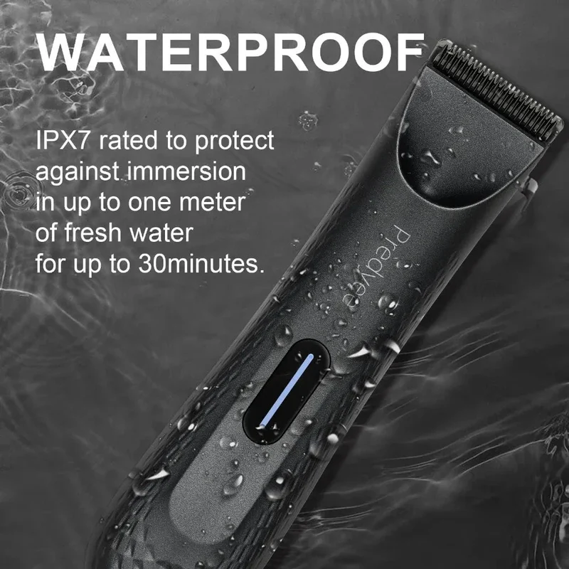 Electric Groin Pubic Hair Private Parts Intimate Grooming Versatile Body Hair Trimmer For Men