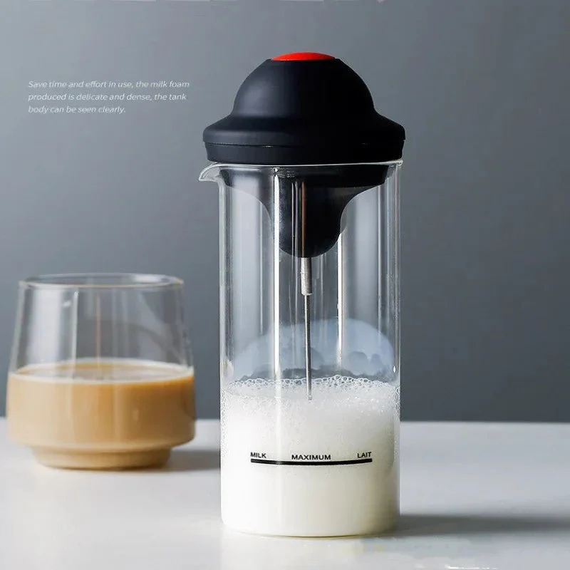 Stainless Steel 400ml Capacity Milk Frother