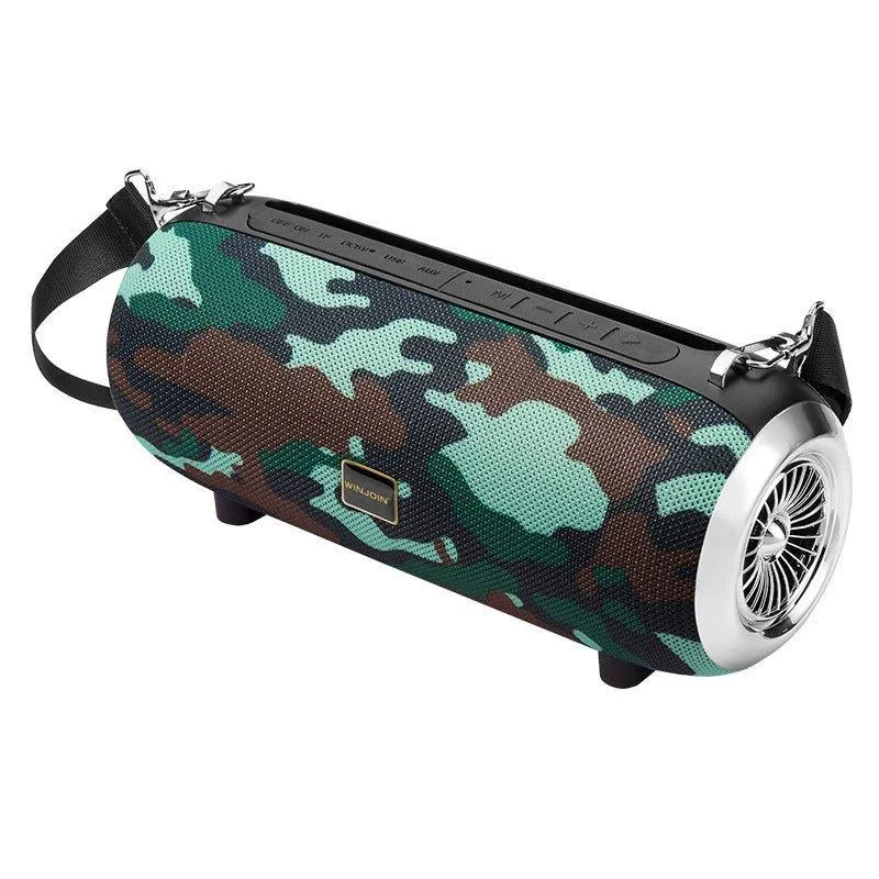 F666 Mini Bluetooth Speaker TWS Portable Small Audio FM Mobile Phone Stand