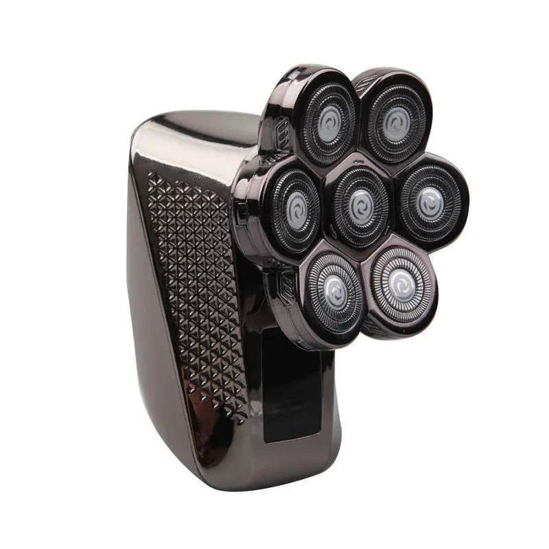 Men's 7D Independently 7 Cutter Floating Heads Shaver Waterproof Electric Razor Multifunctional USB Charging Trimmer