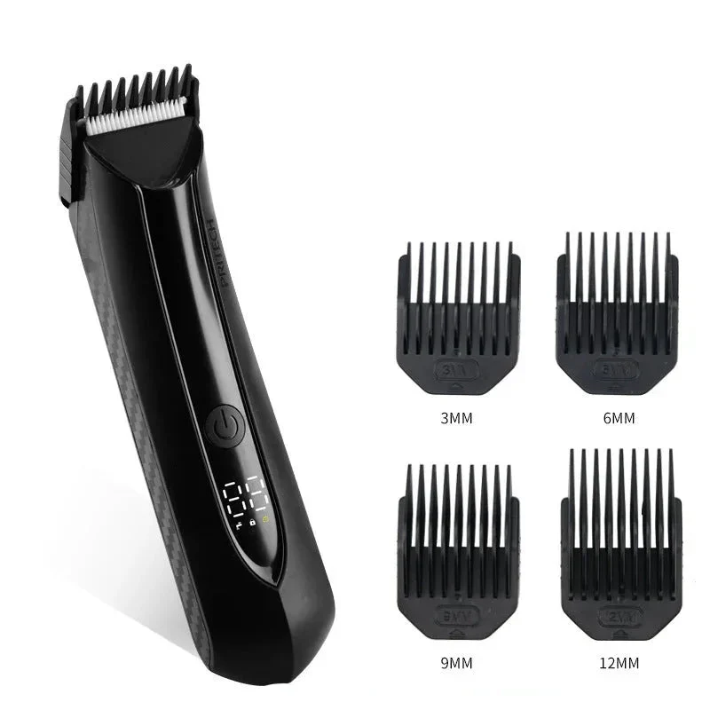 Men's Intelligent Digital Display Hair Removal Electric Shaver For The Entire Body