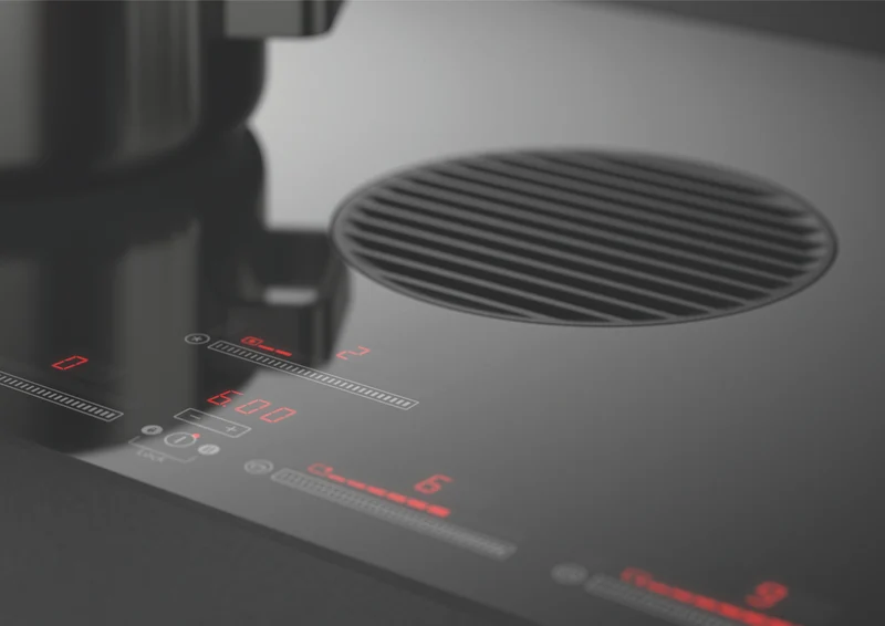 Fisher & Paykel 83cm Series 9 4 Zone Induction Cooktop with Integrated Ventilation