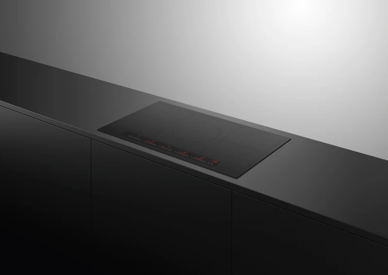 Fisher & Paykel Series 7 90cm 5 Zone Induction Cooktop, Black Glass
