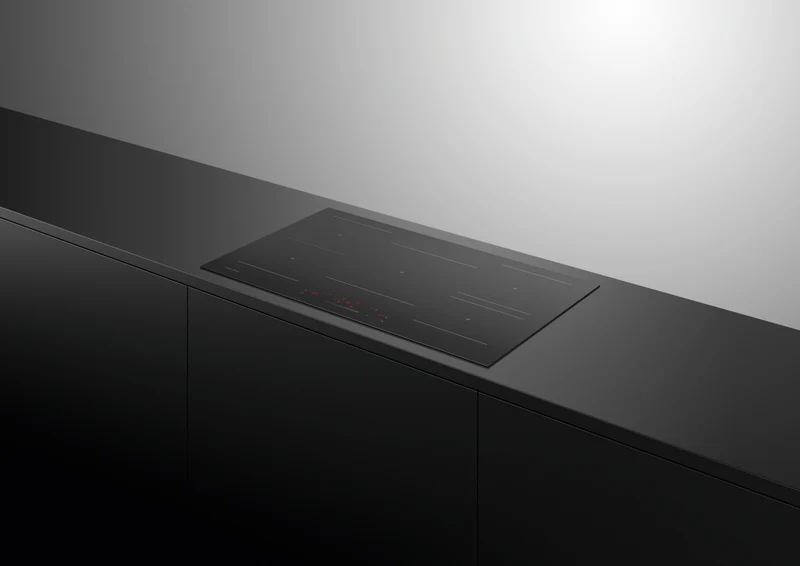 Fisher & Paykel Series 5 90cm 5 Zone Induction Cooktop Smart Zone Low Current, Black Glass