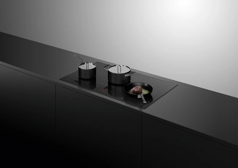 Fisher & Paykel Series 5 90cm 5 Zone Induction Cooktop Low Current, Black Glass