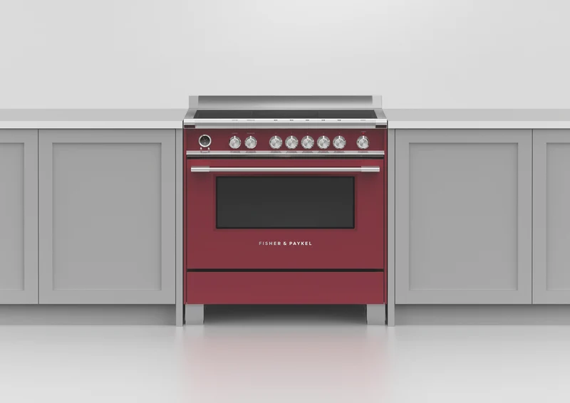 Fisher & Paykel 90cm Series 9 Classic 5 Zone Induction Pyrolytic Cooker, 2 SmartZones