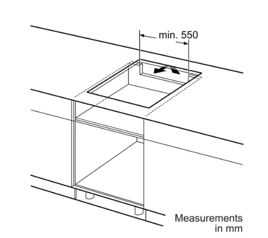 BOSCH PUC61KAA5E Series 2 Induction hob 60 cm