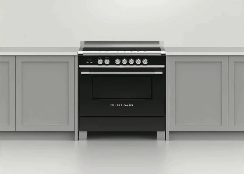 Fisher & Paykel 90cm Series 7 Classic 5 Zone Induction Cooker, 2 SmartZones