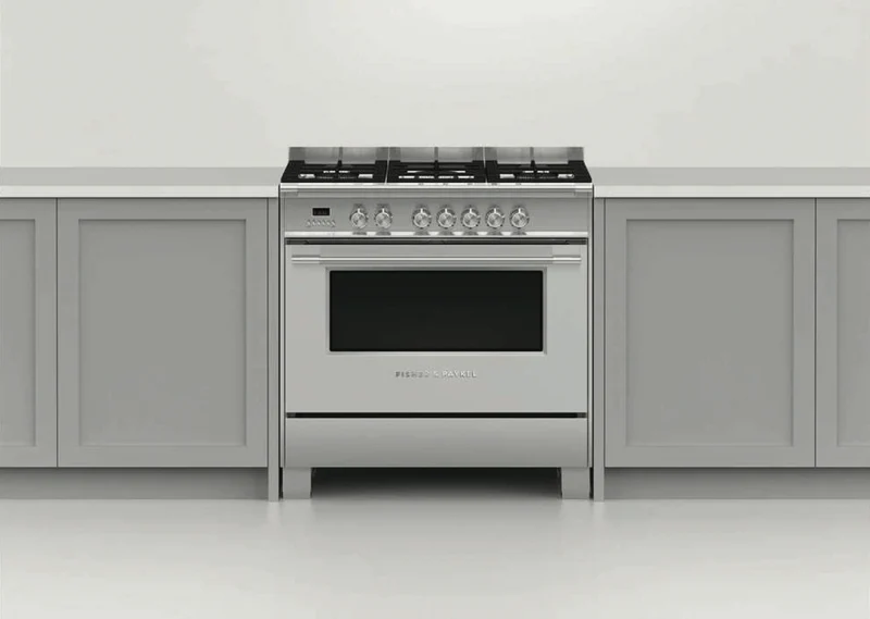 Fisher & Paykel 90cm Series 7 Classic 5 Burner Dual Fuel Cooker