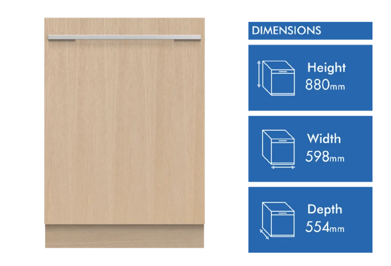 Fisher & Paykel Series 9, Integrated Tall Dishwasher