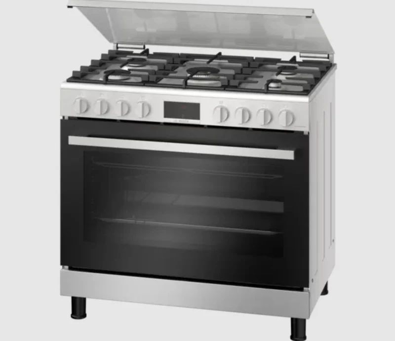 HGW3ASQ50M Series 6 Gas range cooker Stainless steel