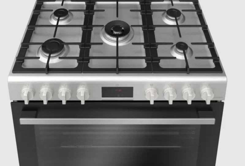 HGW3ASQ50M Series 6 Gas range cooker Stainless steel