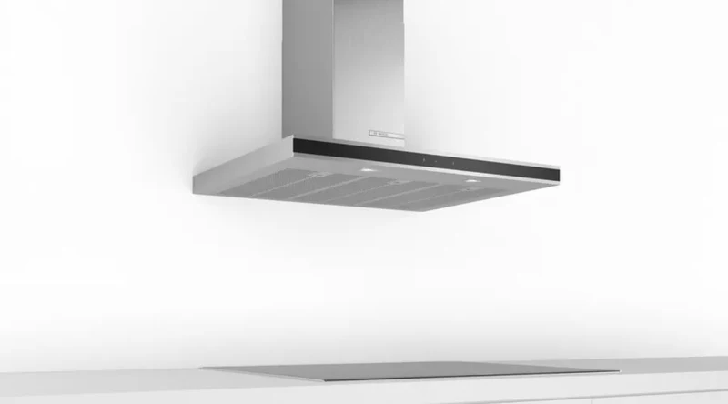 BOSCH DWB97FM50 Series 4 Wall-mounted cooker hood 90 cm Stainless steel