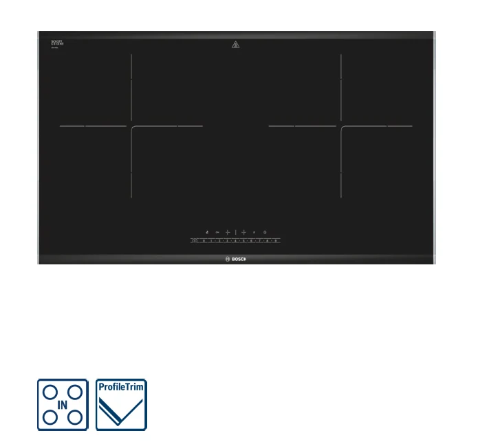 PPI82560MS Series | 8, Induction hob, 78 cm, Black