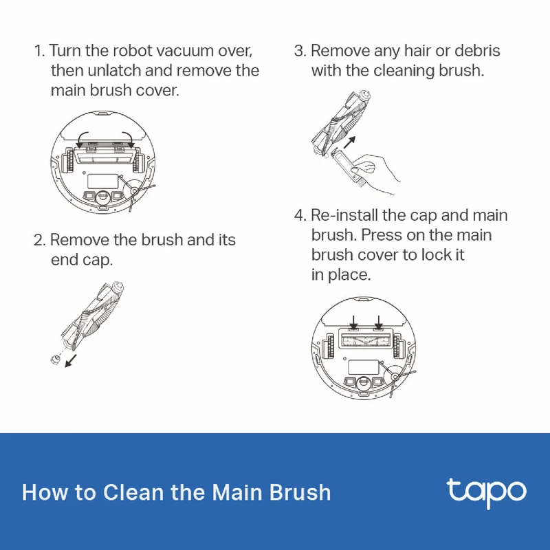 TP-LINK Tapo Robotic Vacuum Replacement Kit