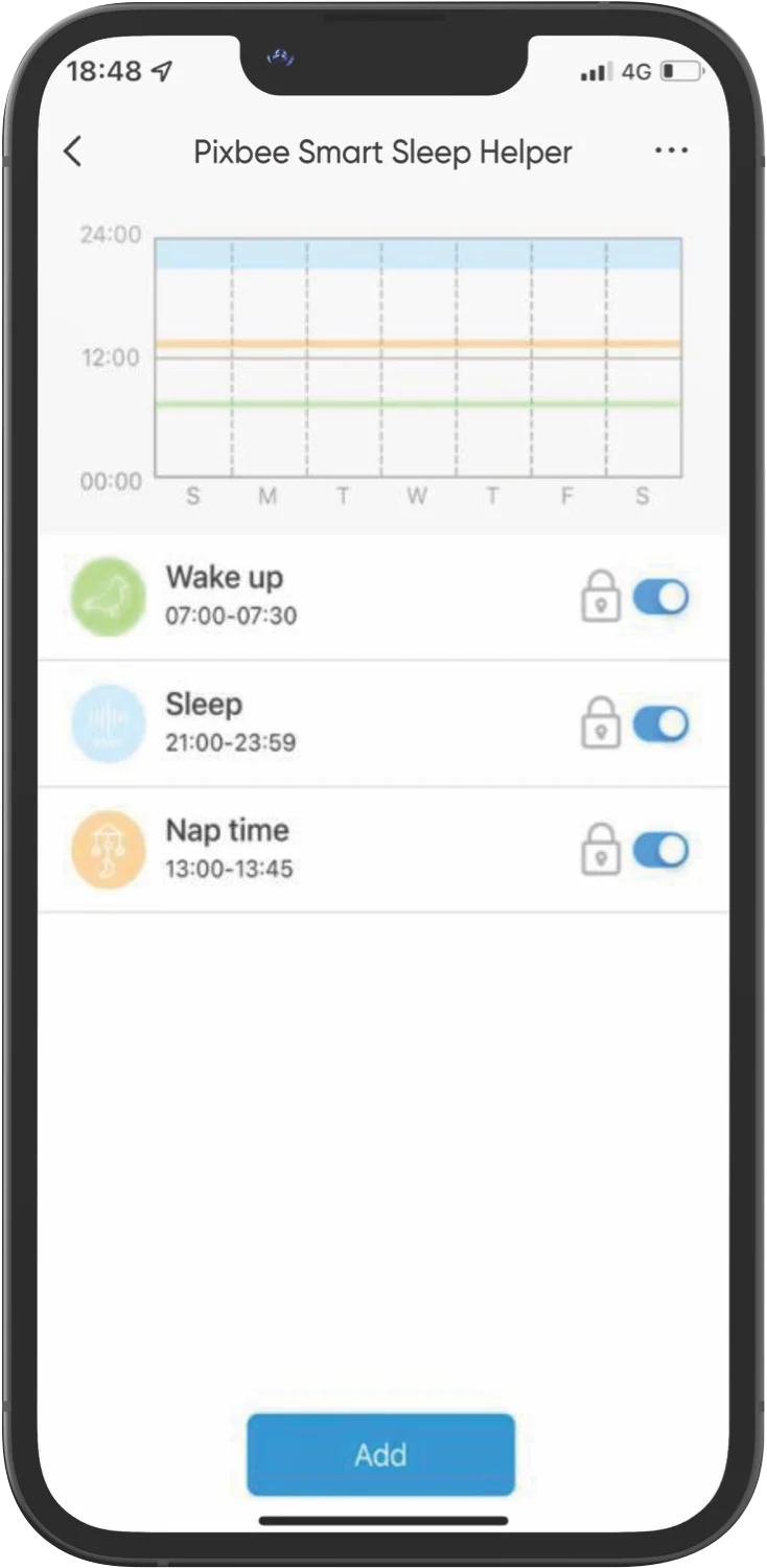 Pixbee Sleep Smart Nursery Light