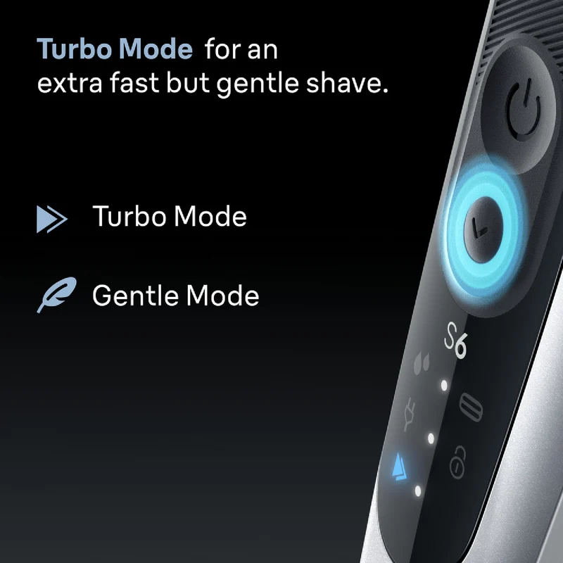 Braun Series 6 Wet and Dry Electric Shaver Silver