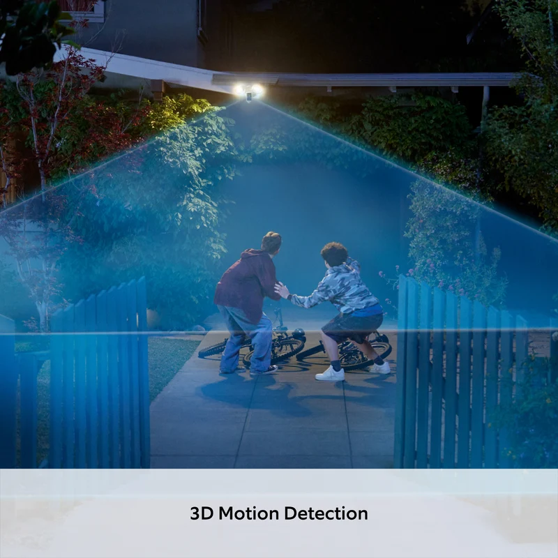Ring Floodlight Camera 4K Pro - Wired Security Camera - Black