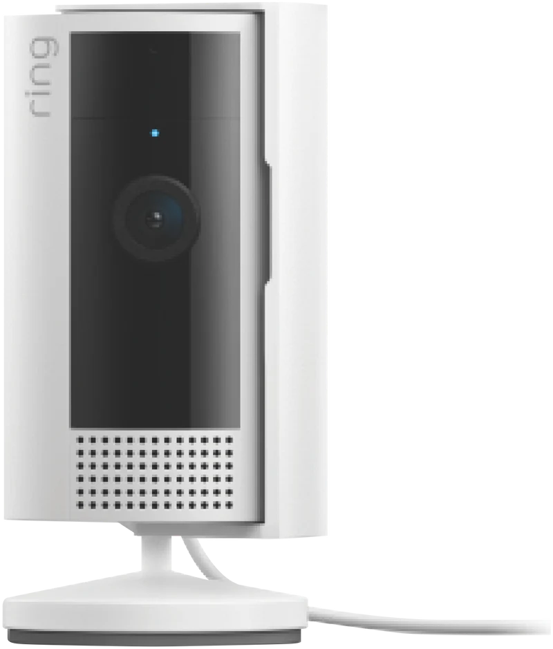 Ring Indoor Camera - Plug-In Security Camera - White