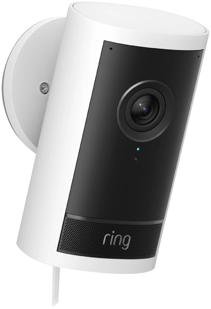 Ring Outdoor Camera 4K Pro - Plug-In Security Camera - White