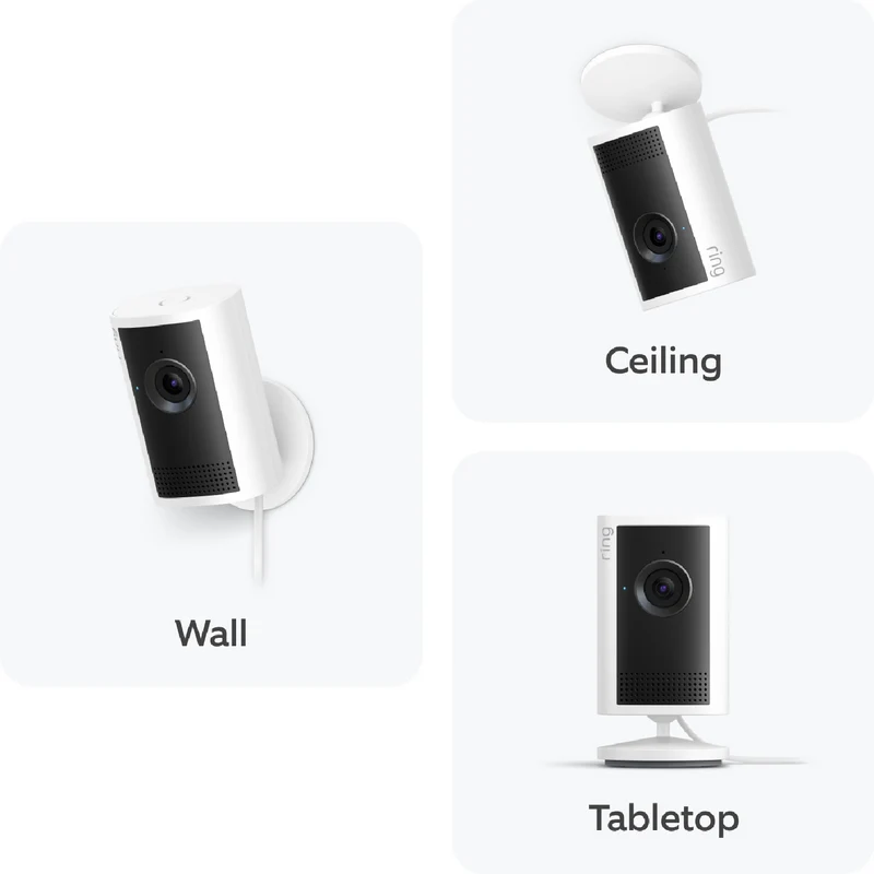Ring Indoor Cam Plus Plug-In (Black)