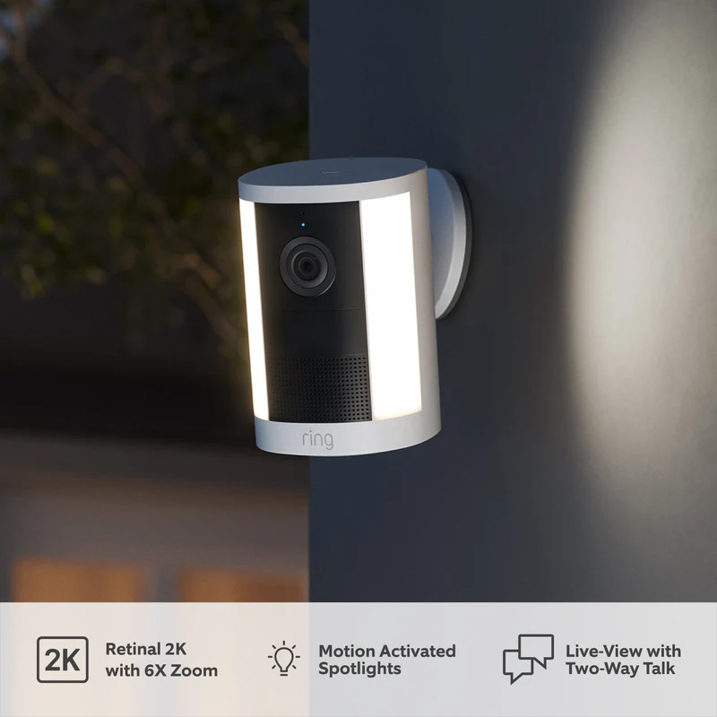 Ring Spotlight Cam 2K (2nd Gen) 4-Pack