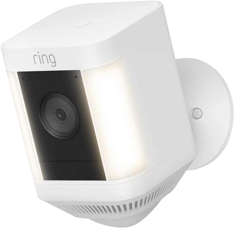 Ring Spotlight Camera Plus Battery (White)