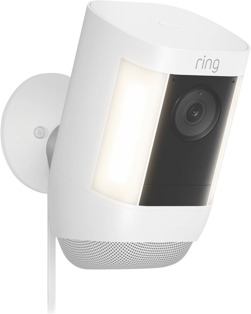 Ring Spotlight Cam Pro 2K Plug-in (White)
