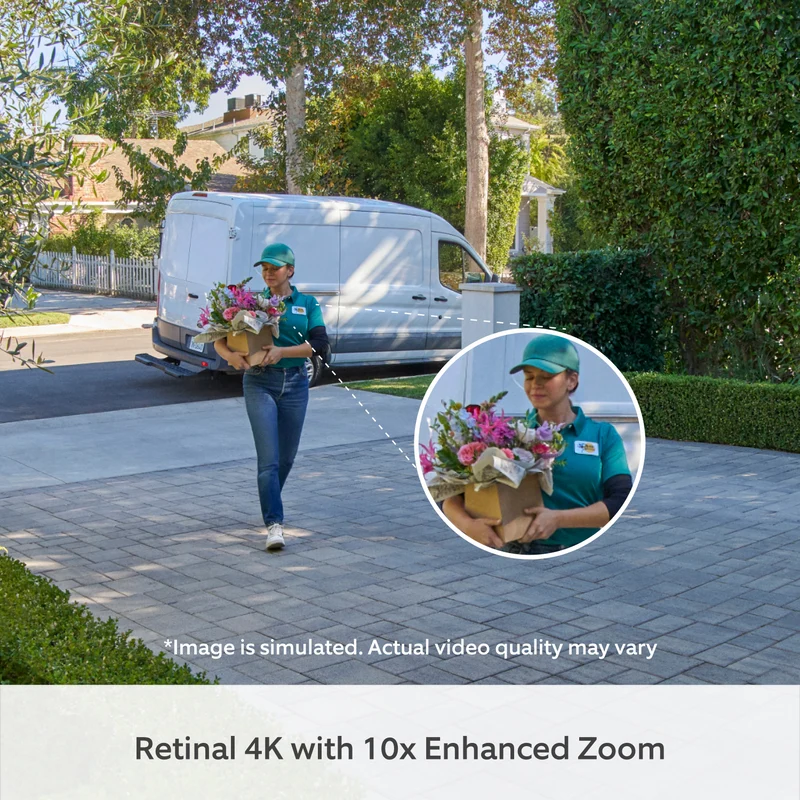 Ring Battery Video Doorbell 4K Pro - Deep Silver