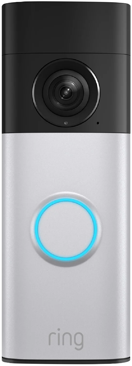 Ring Battery Video Doorbell 2K Plus - Nickel Silver