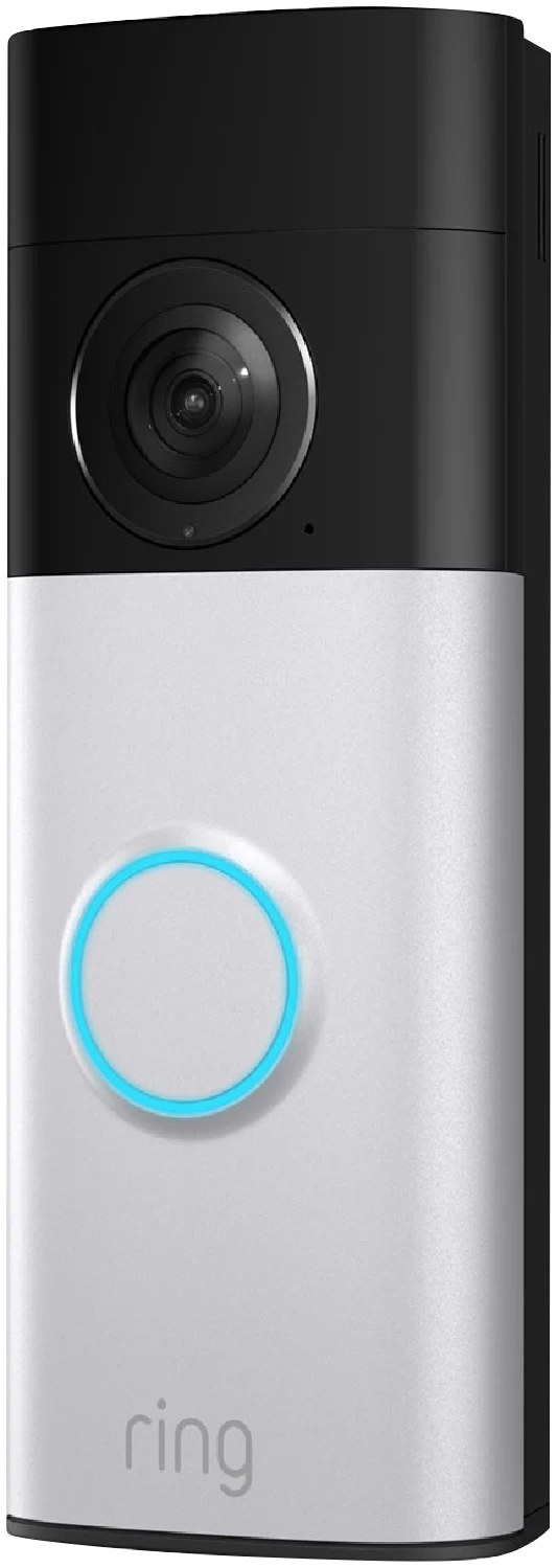 Ring Battery Video Doorbell 2K Plus - Nickel Silver