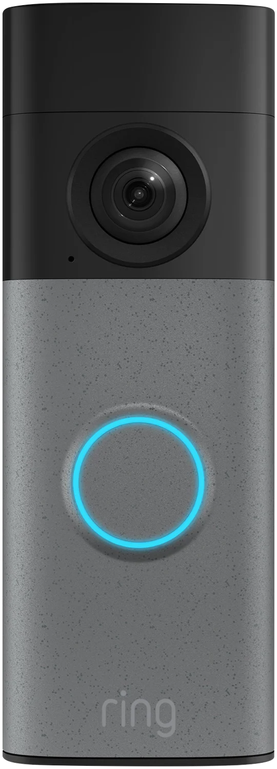 Ring Battery Video Doorbell 2K - Speckled Grey
