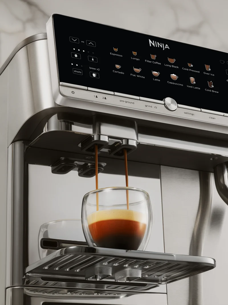 Ninja Auto Barista Pro Automatic Espresso Machine Stainless Steel