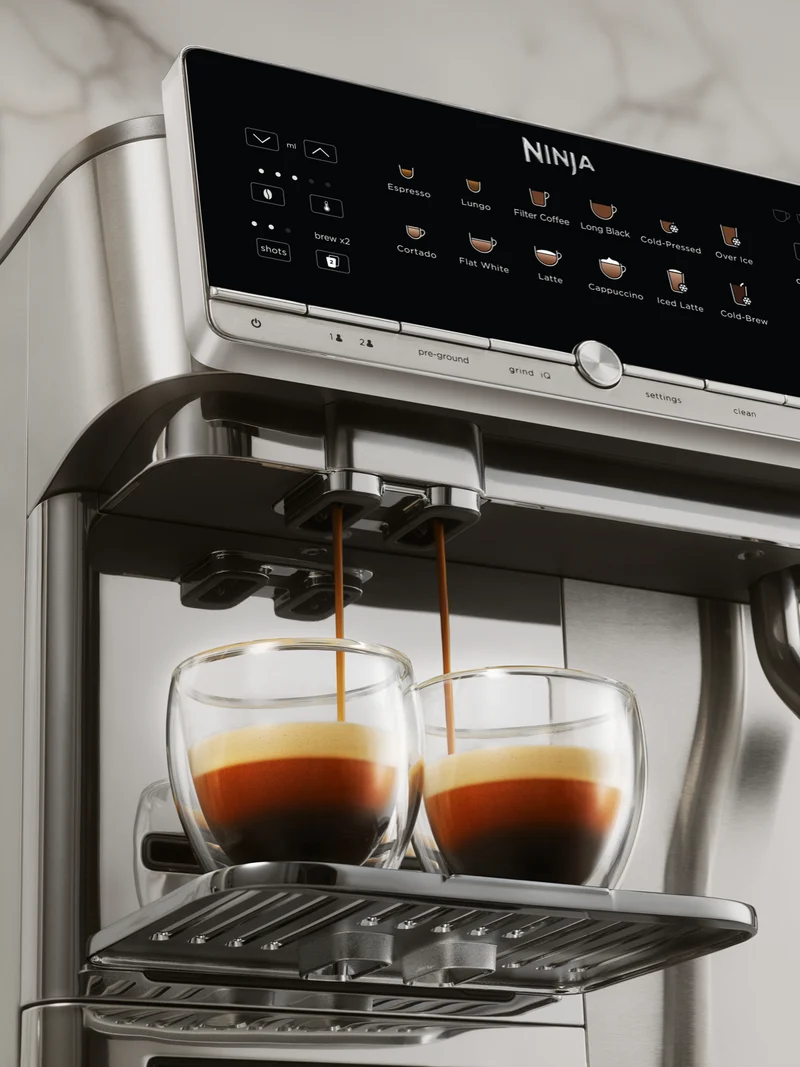 Ninja Auto Barista Pro Automatic Espresso Machine Stainless Steel