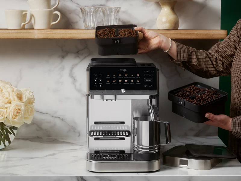 Ninja Auto Barista Pro Automatic Espresso Machine Stainless Steel