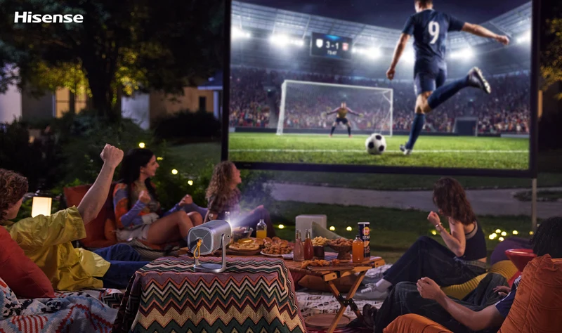 Hisense P1 Full HD Portable RGB Triple Laser Projector